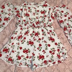 Lily-Rose Floral Romper